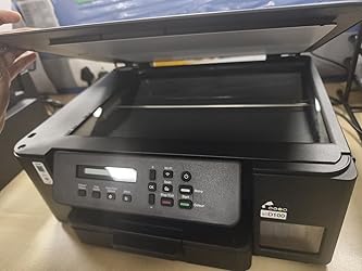 Brother Ink Tank DCP-T535DW scanner open